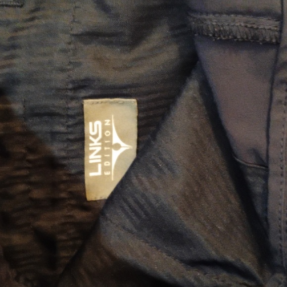 Links Edition Men's Flat Front Solid Golf Short with Comfort Waist. - Picture 6 of 9